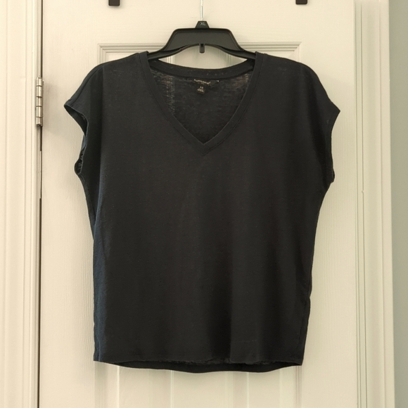 Banana Republic Tops - Banana Republic Navy Oversized Tee Size XS